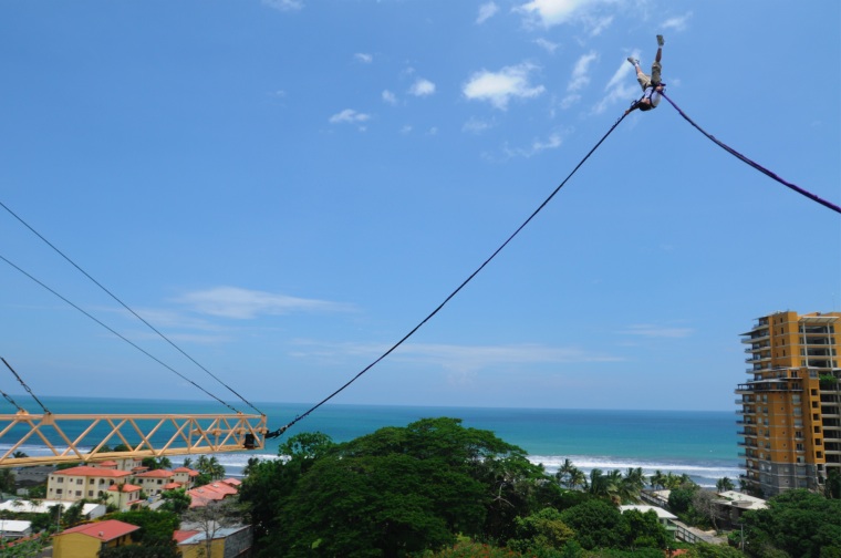 Upside-Down View of Jaco Beach